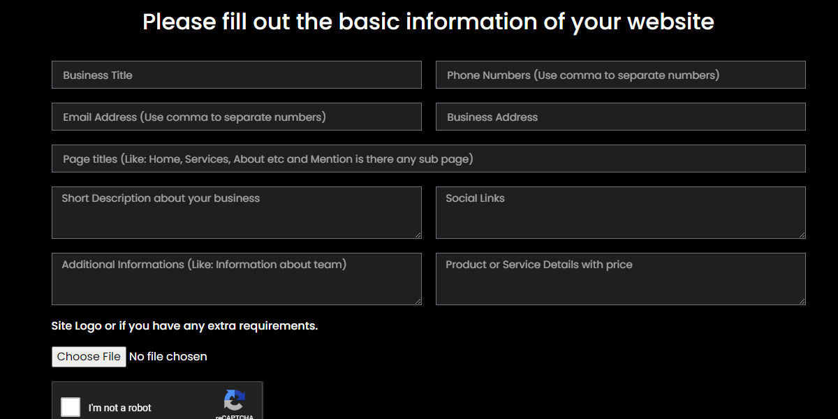 Basic Info For Website Content - IMBD Agency Ltd
