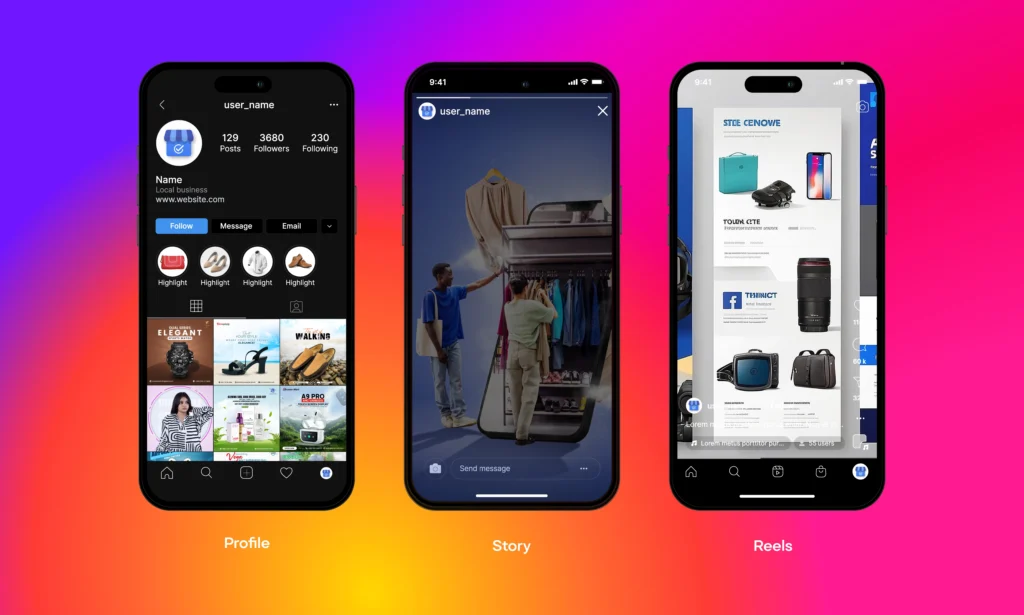 Transform Your Business with Instagram Advertising: A Proven Guide to High-Converting Ads 3 Instagram Stories