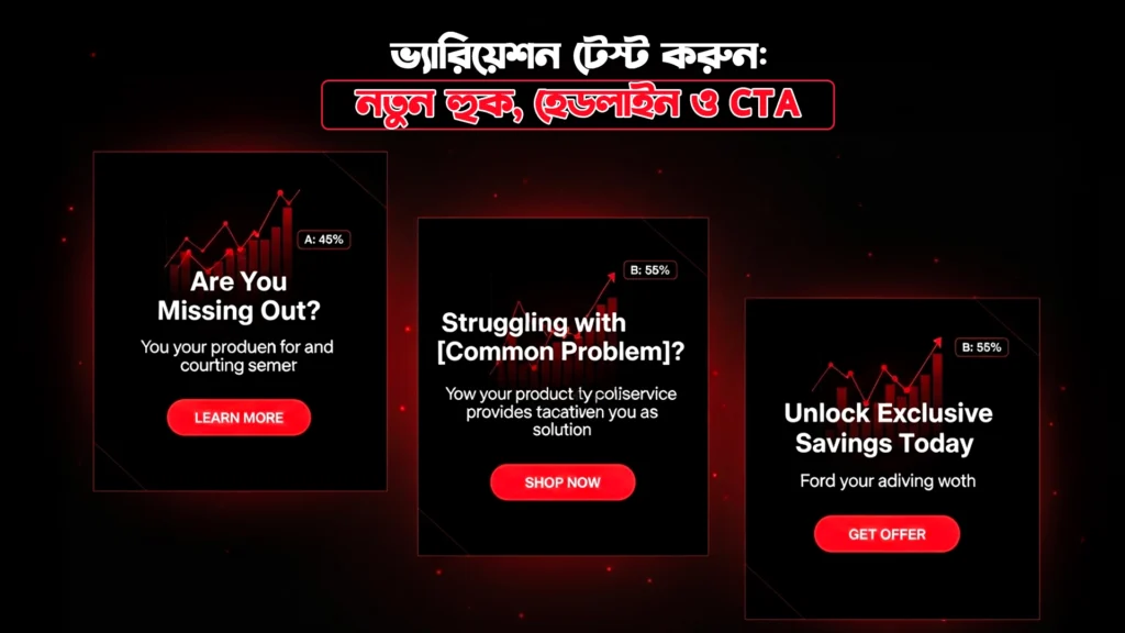 ফেসবুক অ্যাডে বাজেট বাড়াতে গেলেই সেল কমে যায়? জেনে নিন Meta Ad Scaling স্ট্র্যাটেজি 2 Ad Variation